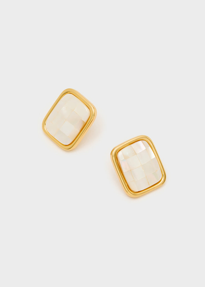 Orecchini — Bianco, foto 2