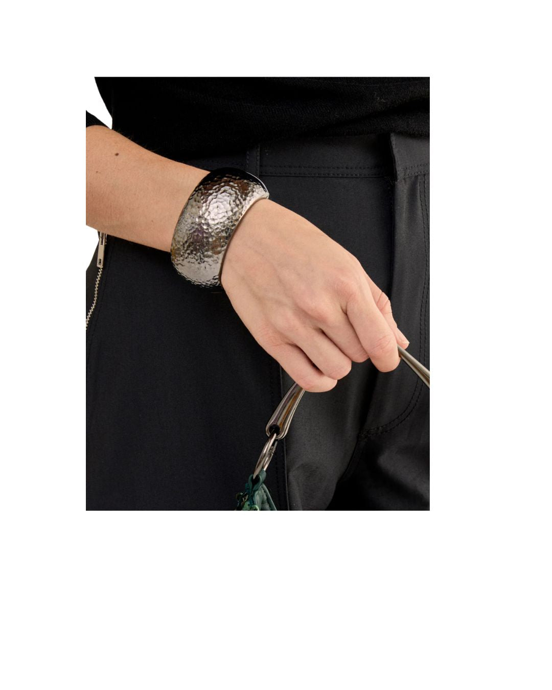 Bracciale bangle — Argento, foto 2