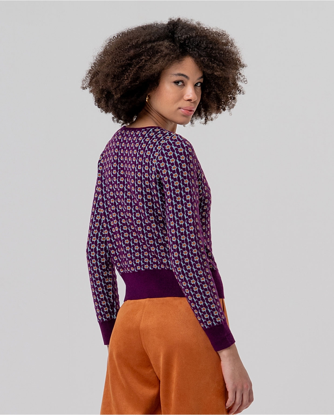 Maglia a v — Verde, foto 3