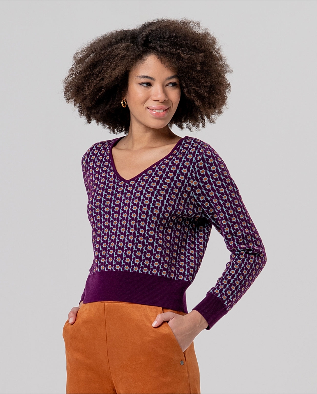 Maglia a v