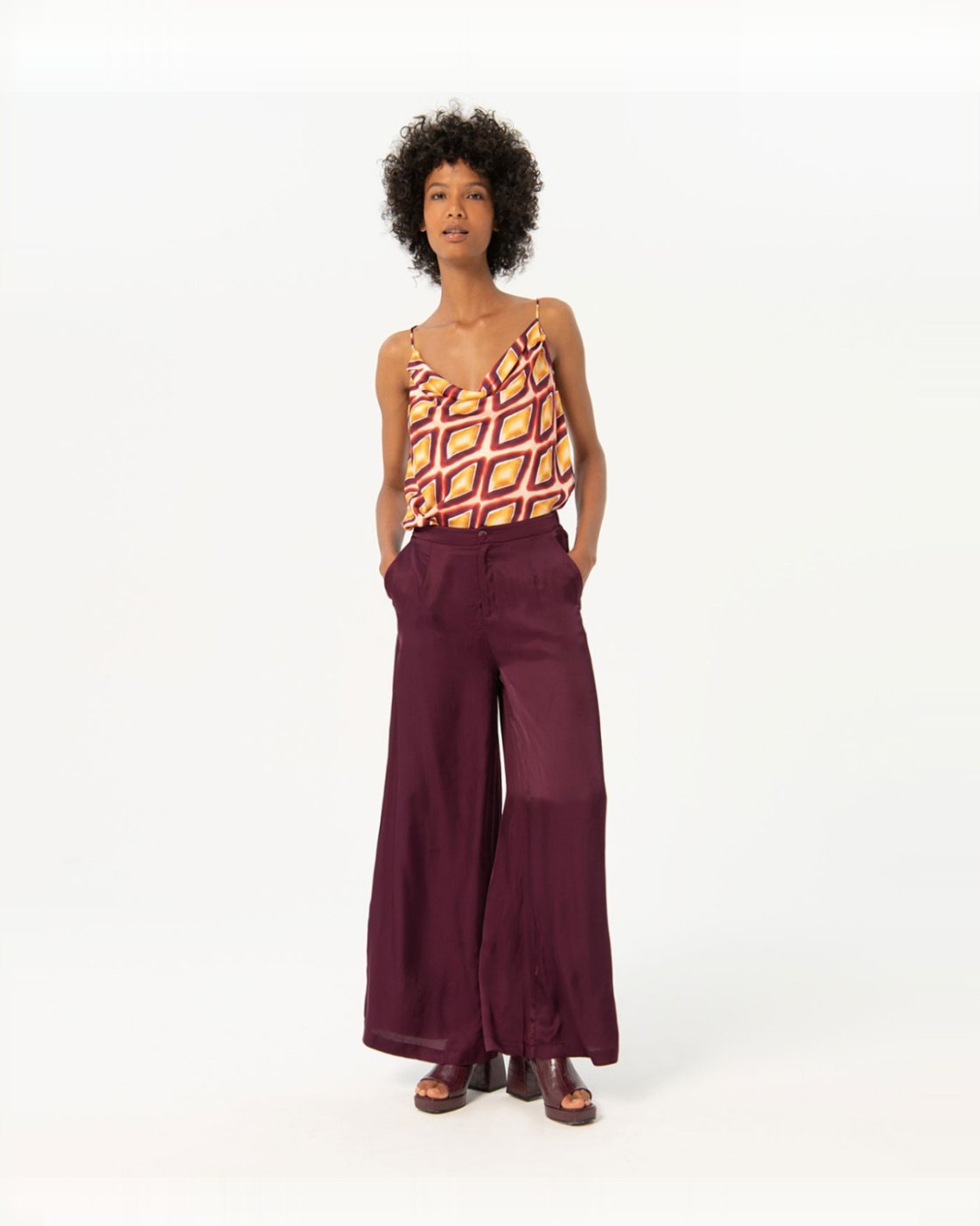 Pantaloni ampi — Nero