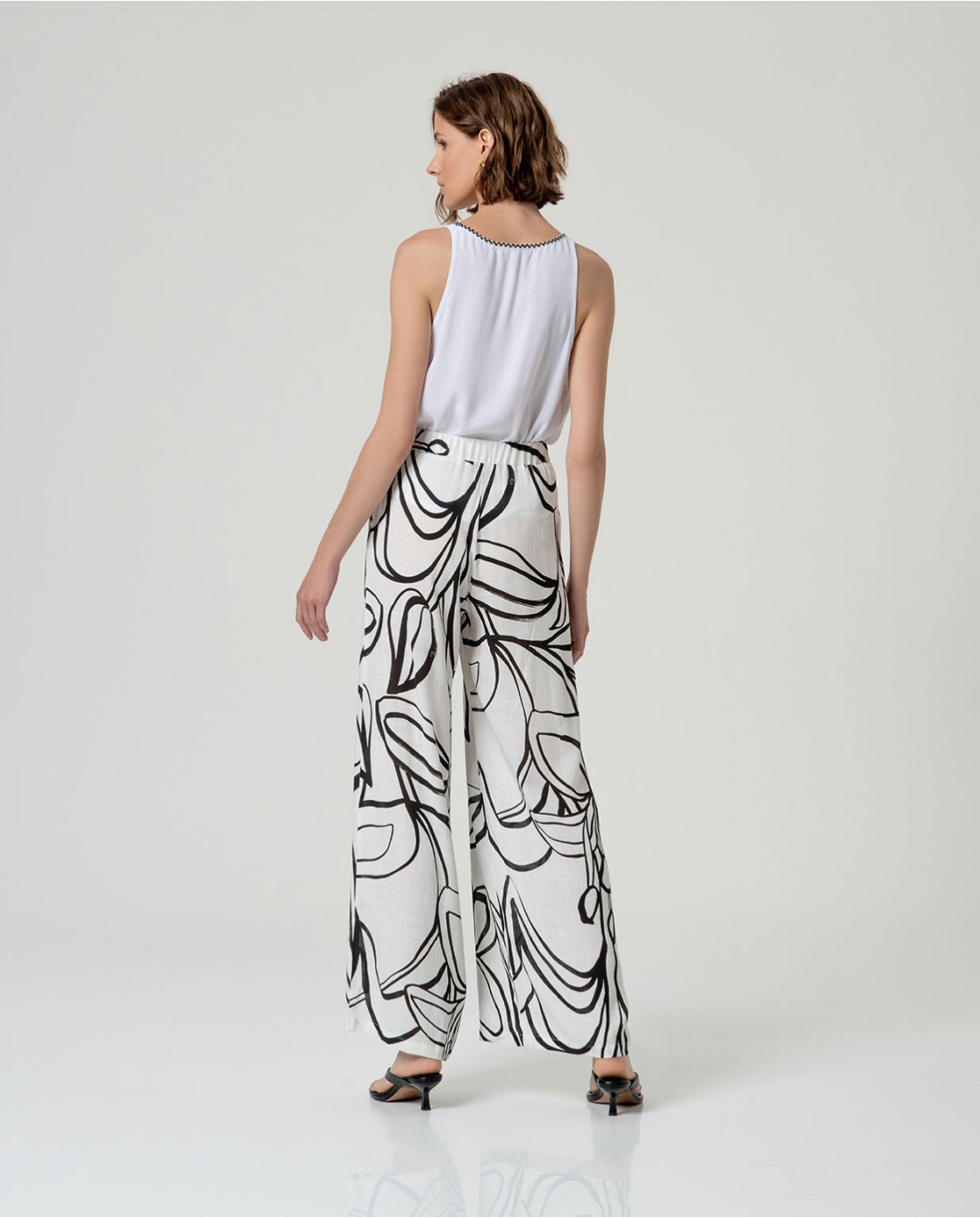 Pantaloni — Bianco, foto 3