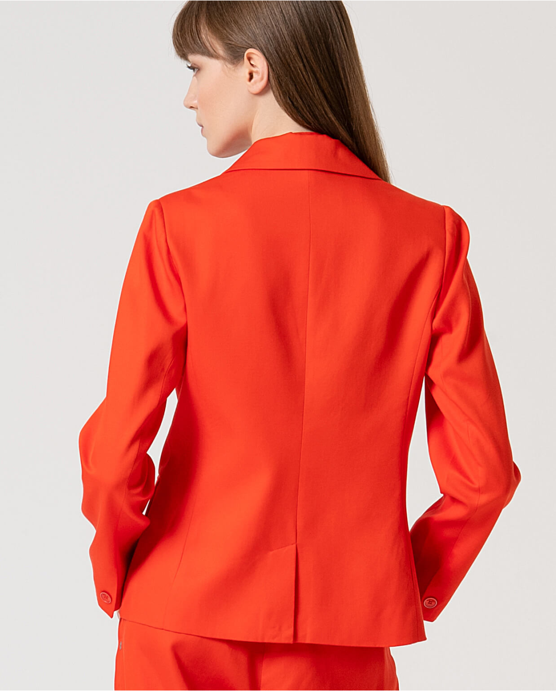 Blazer con bottoni — Bianco, foto 3