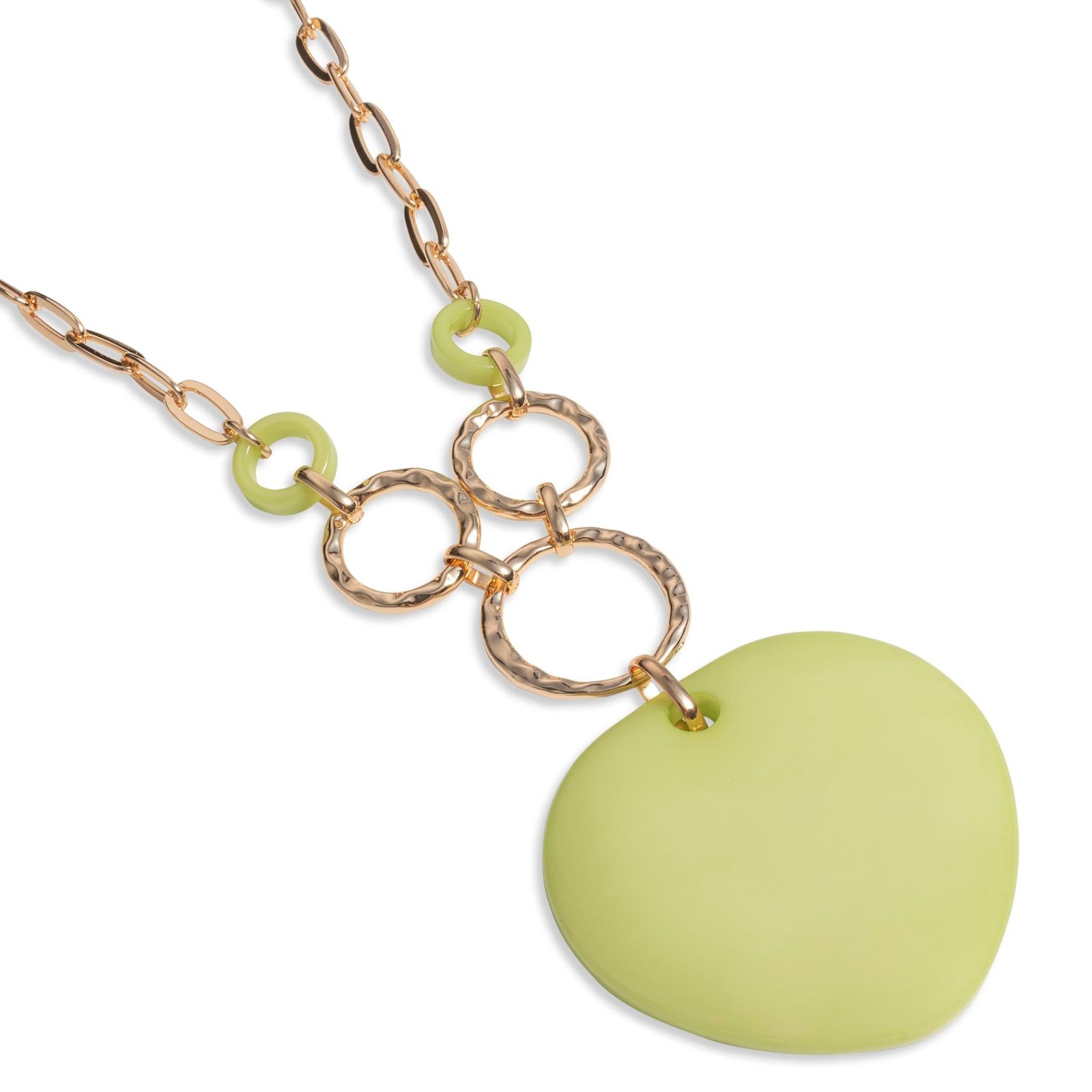 Collana cuore — Verde, foto 2