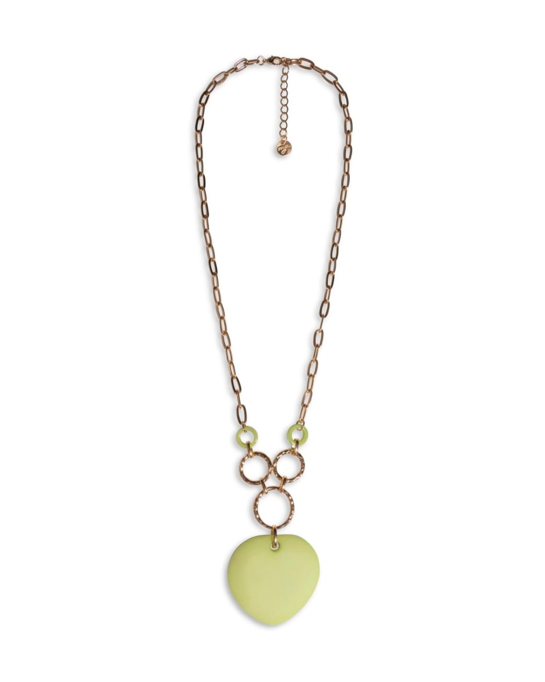 Collana cuore — Verde