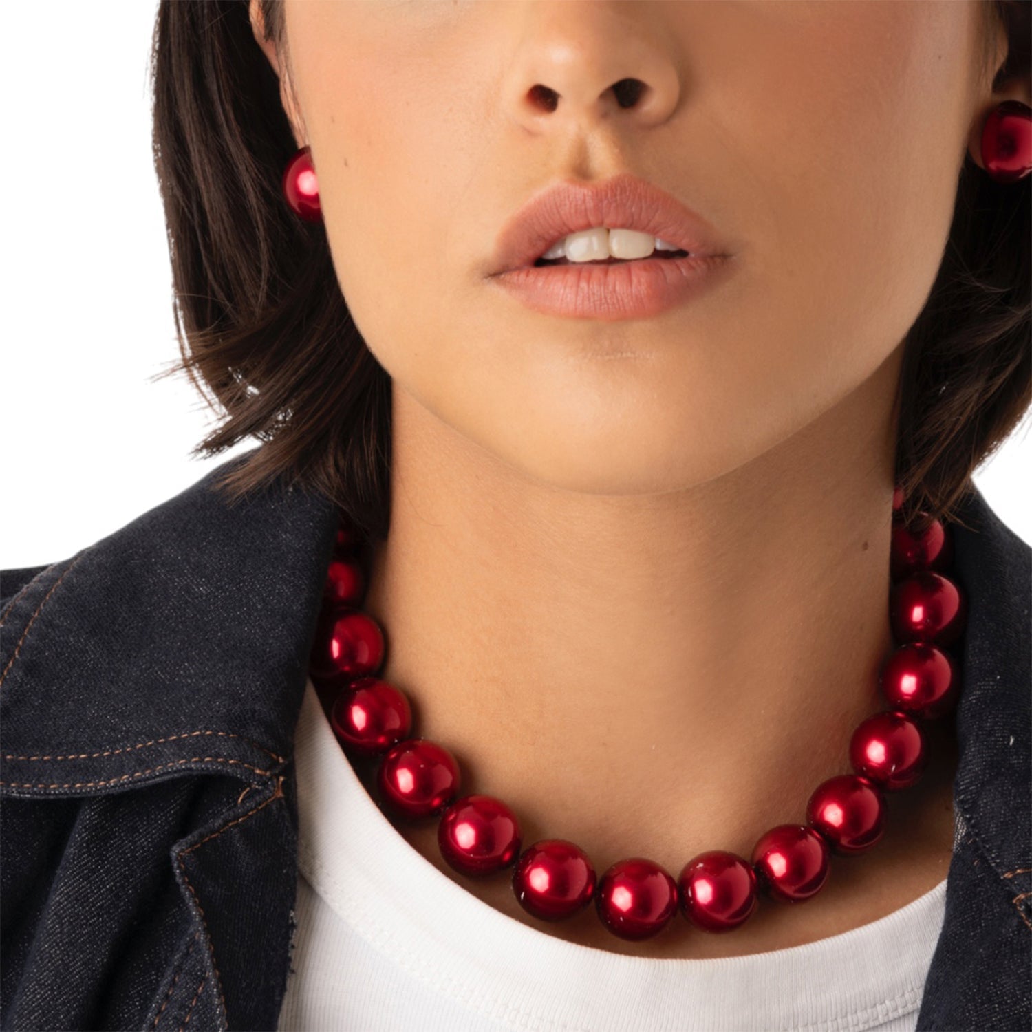 Collana — Rosso, foto 4