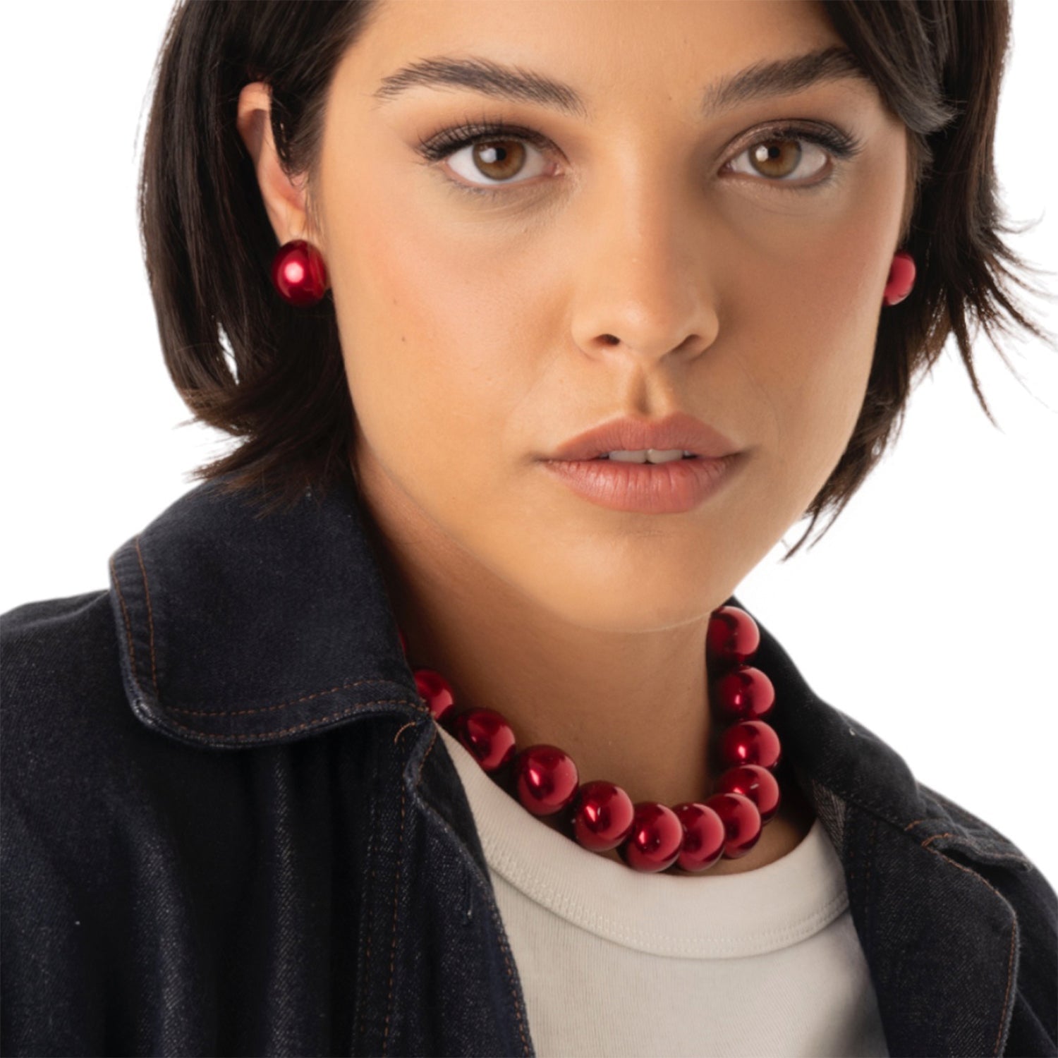 Collana — Rosso, foto 2