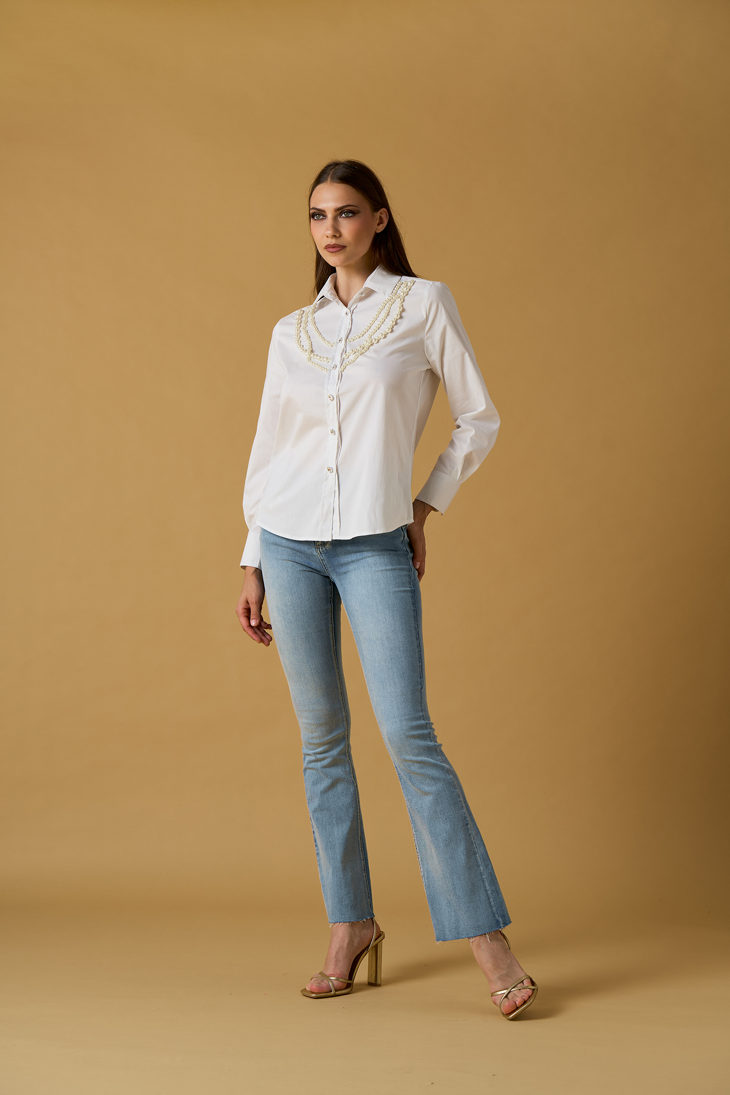 Camicia perle