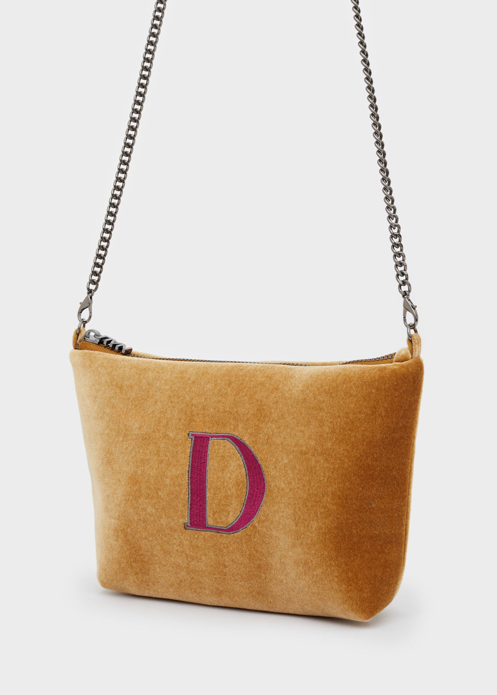 Mini bag velluto d — Ocra, foto 2
