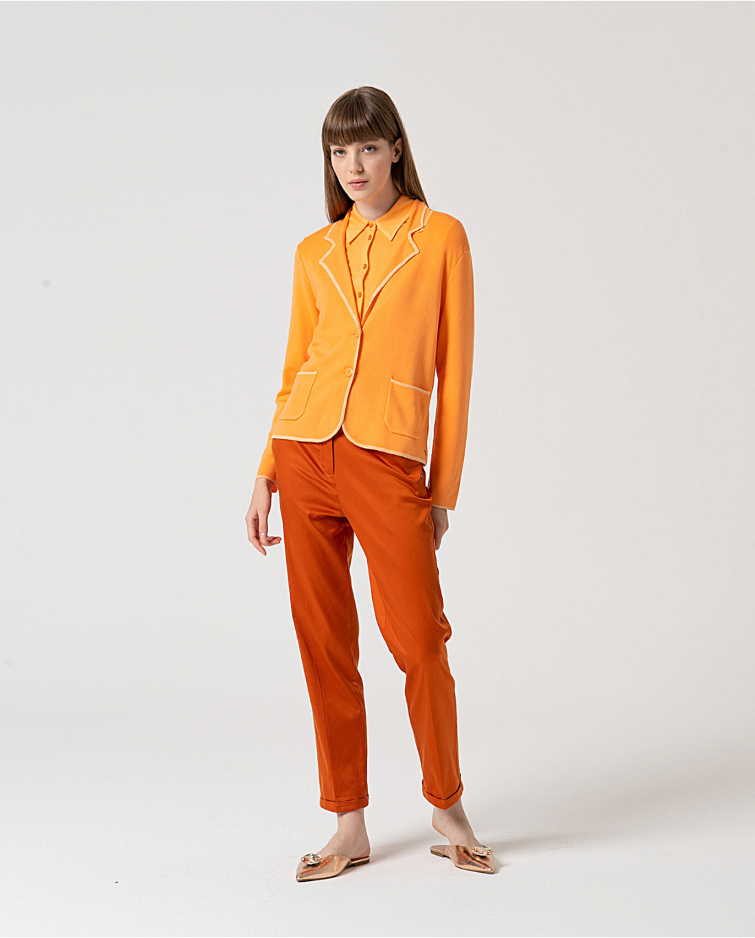 Pantaloni — Arancio, foto 4