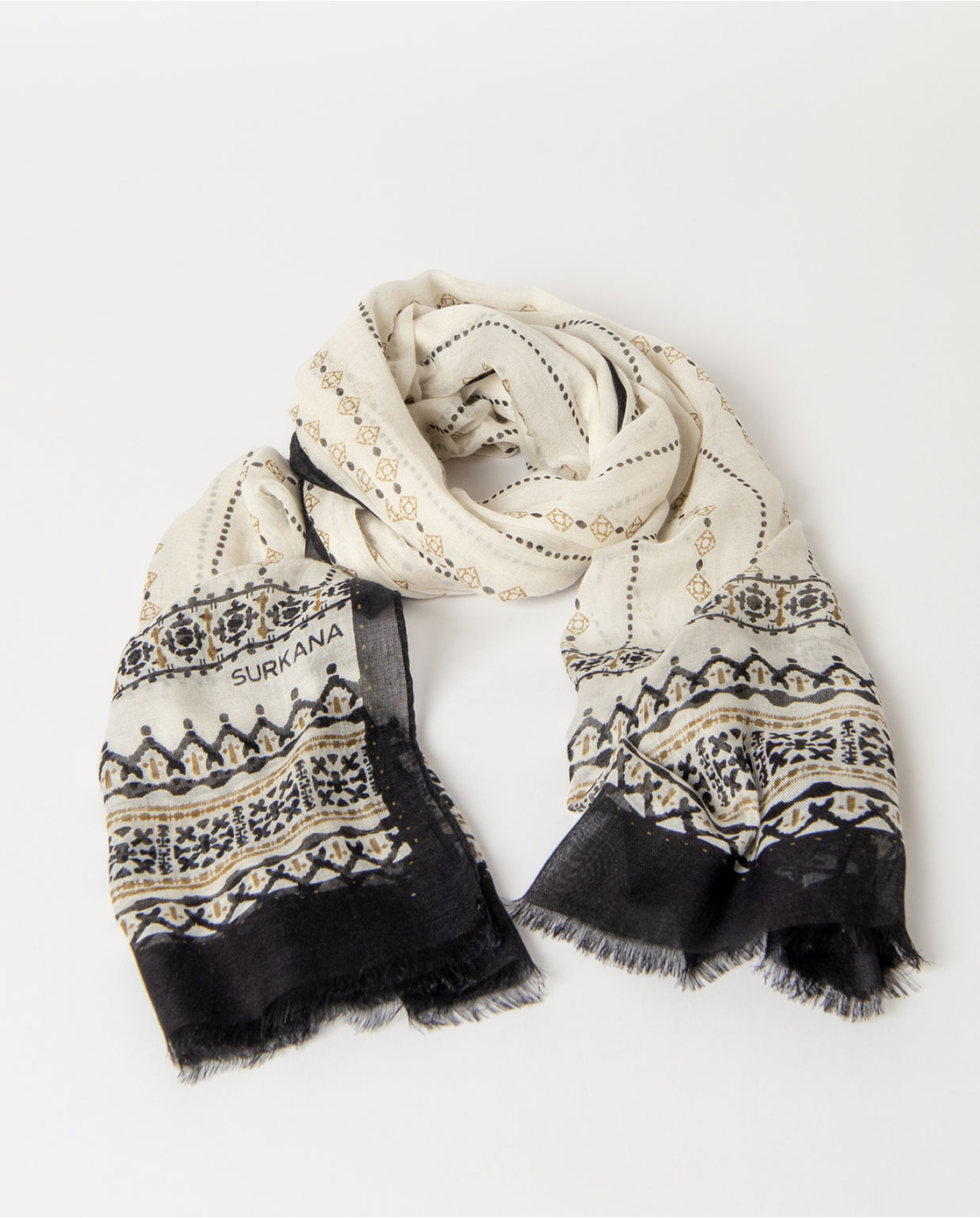 Foulard — Ecru