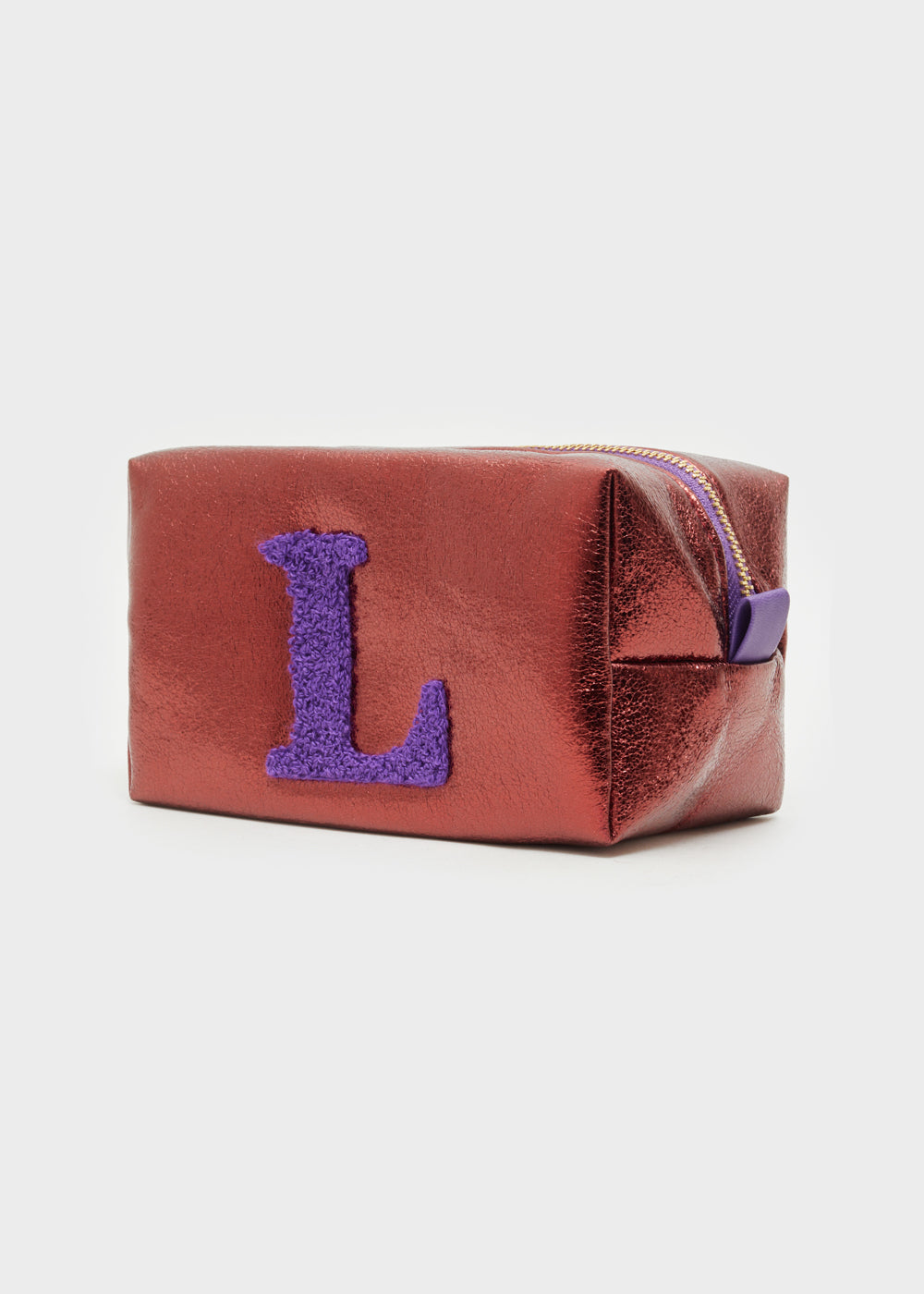 Trousse bordoux lettera l — Rosso, foto 2
