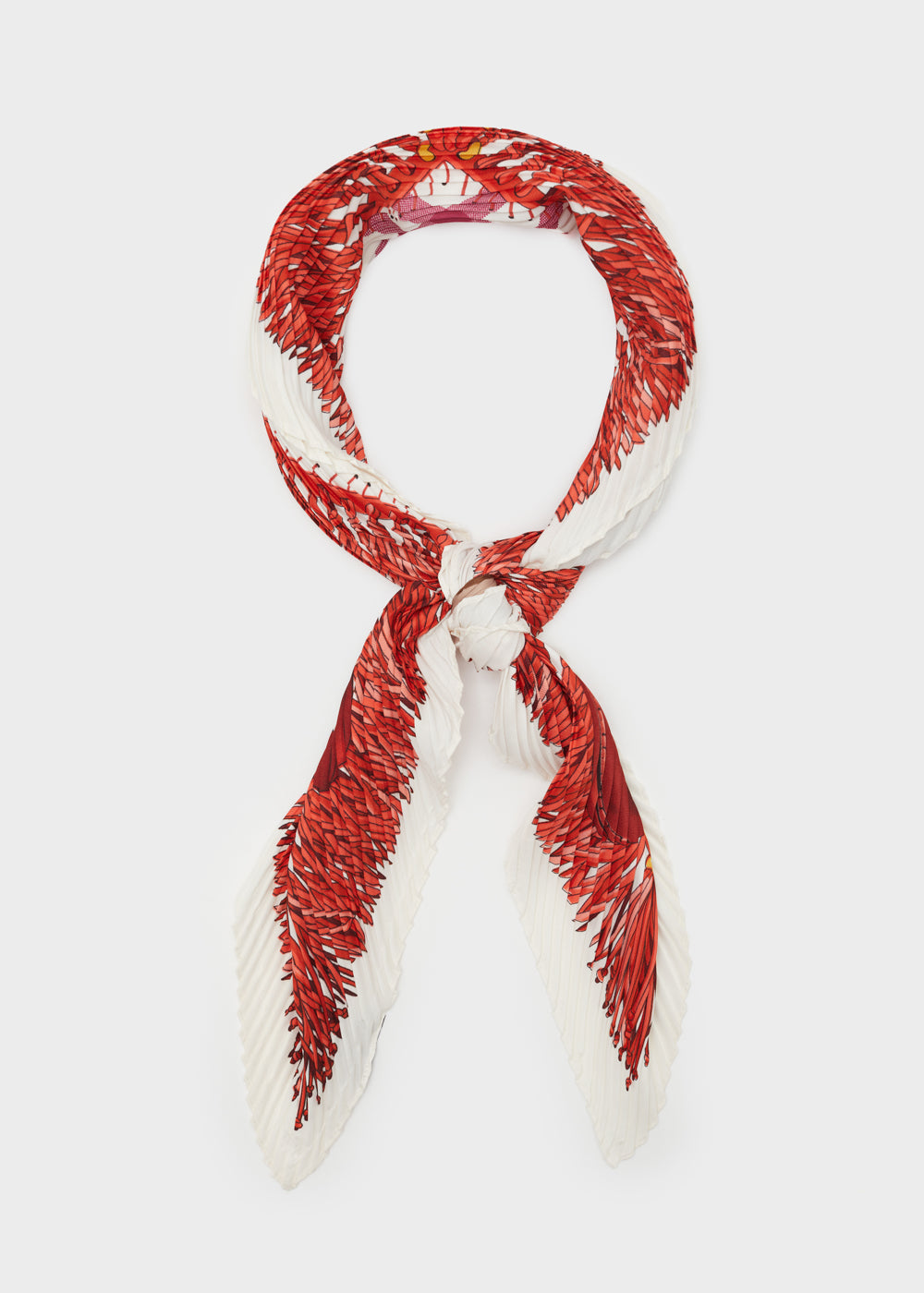 Foulard horse big bianco/rosso — Bianco, foto 2