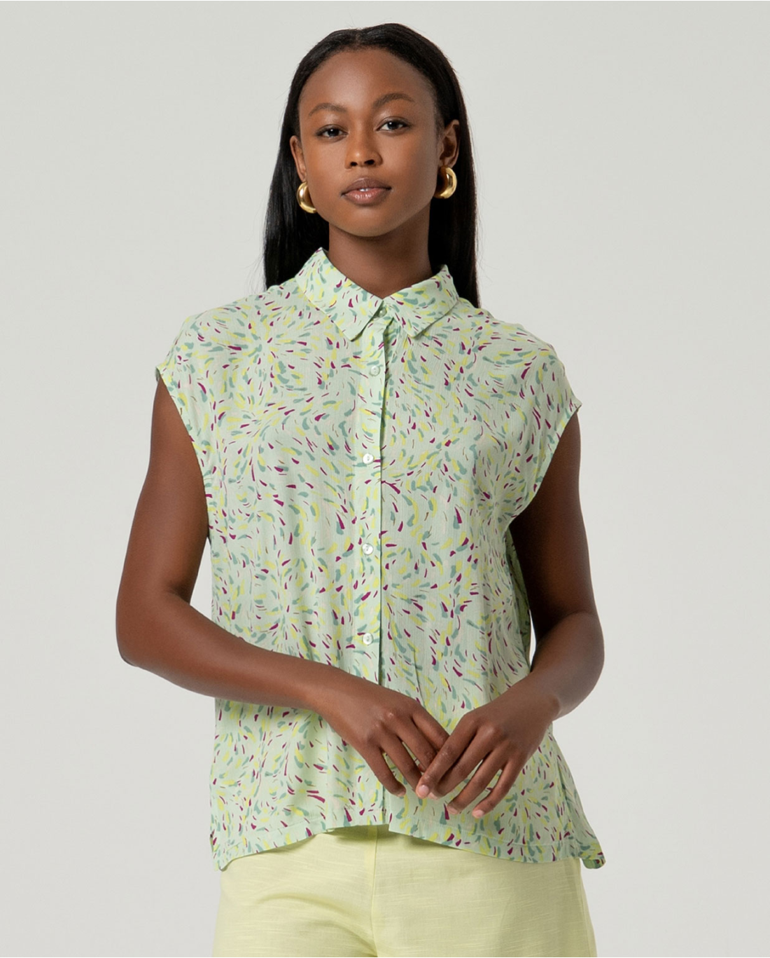 Camicia — Ecru, foto 4