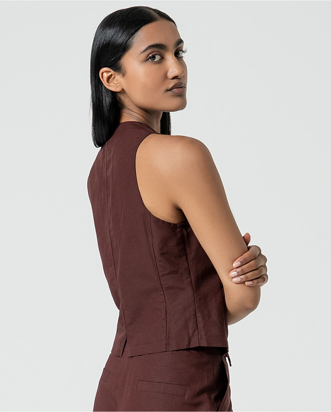 Gilet — Bianco, foto 3