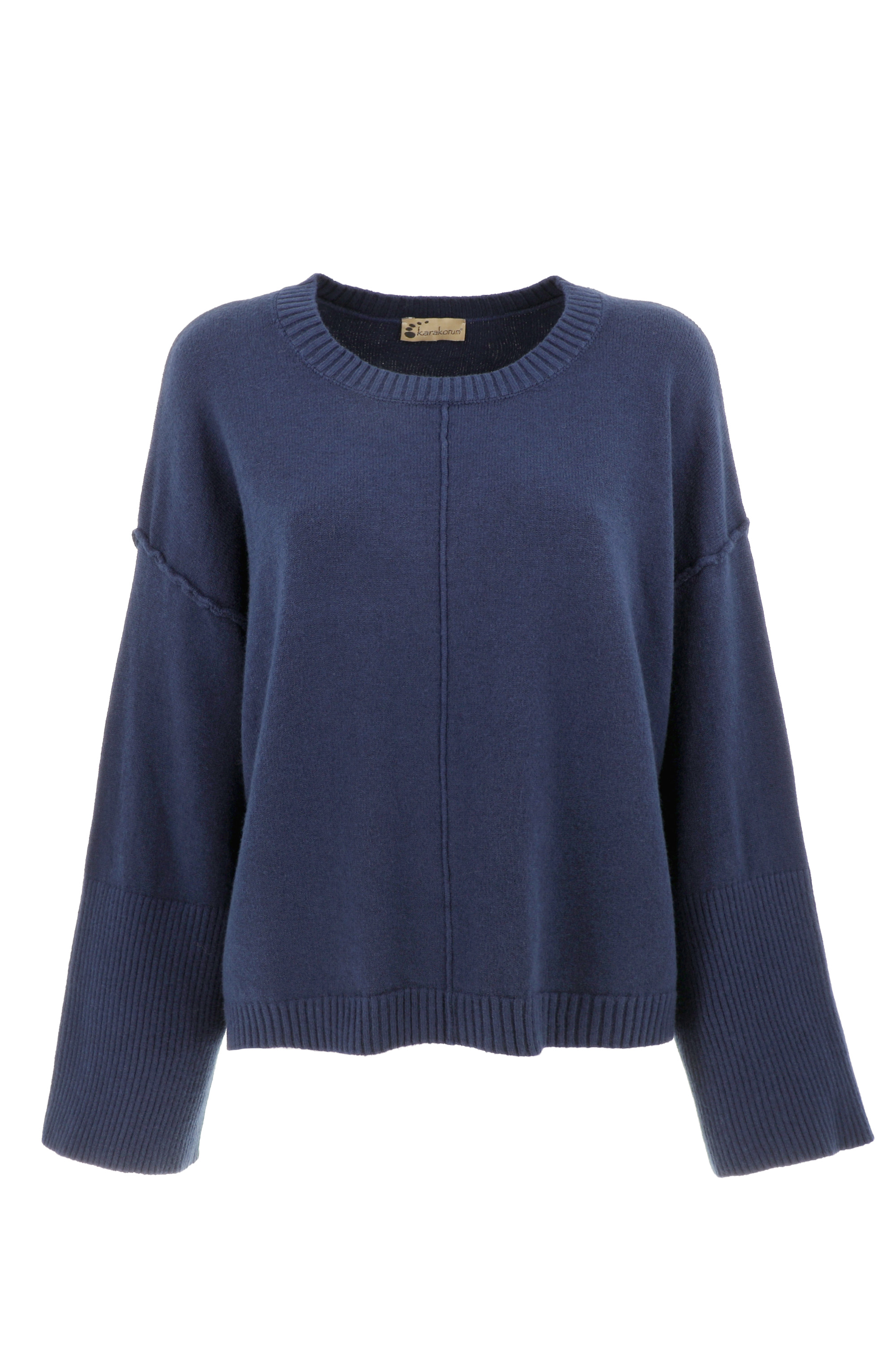 Maglia collo alto — Blu, foto 4
