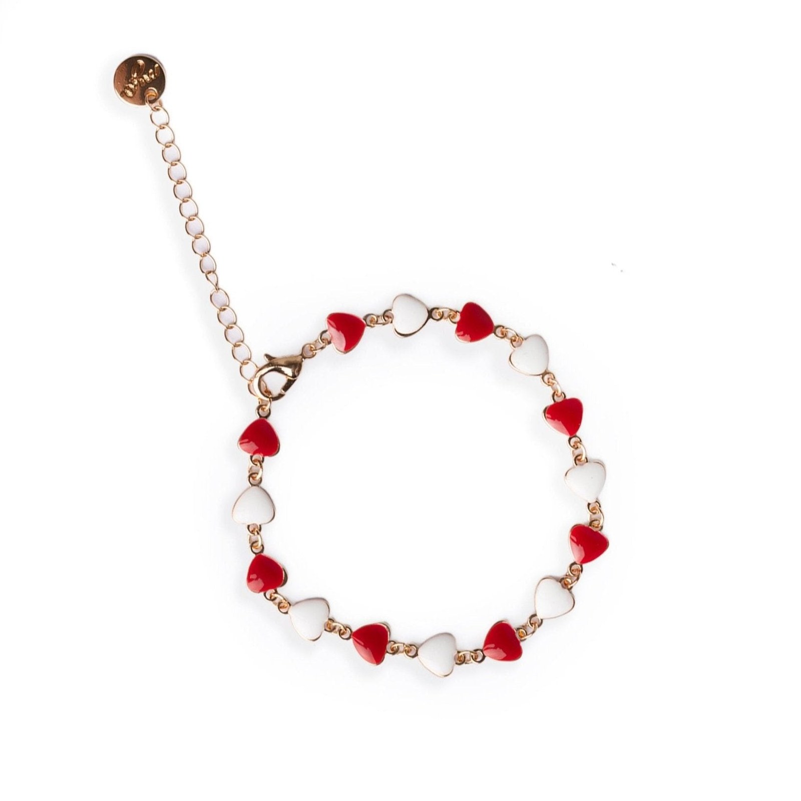 Bracciale cuoricini