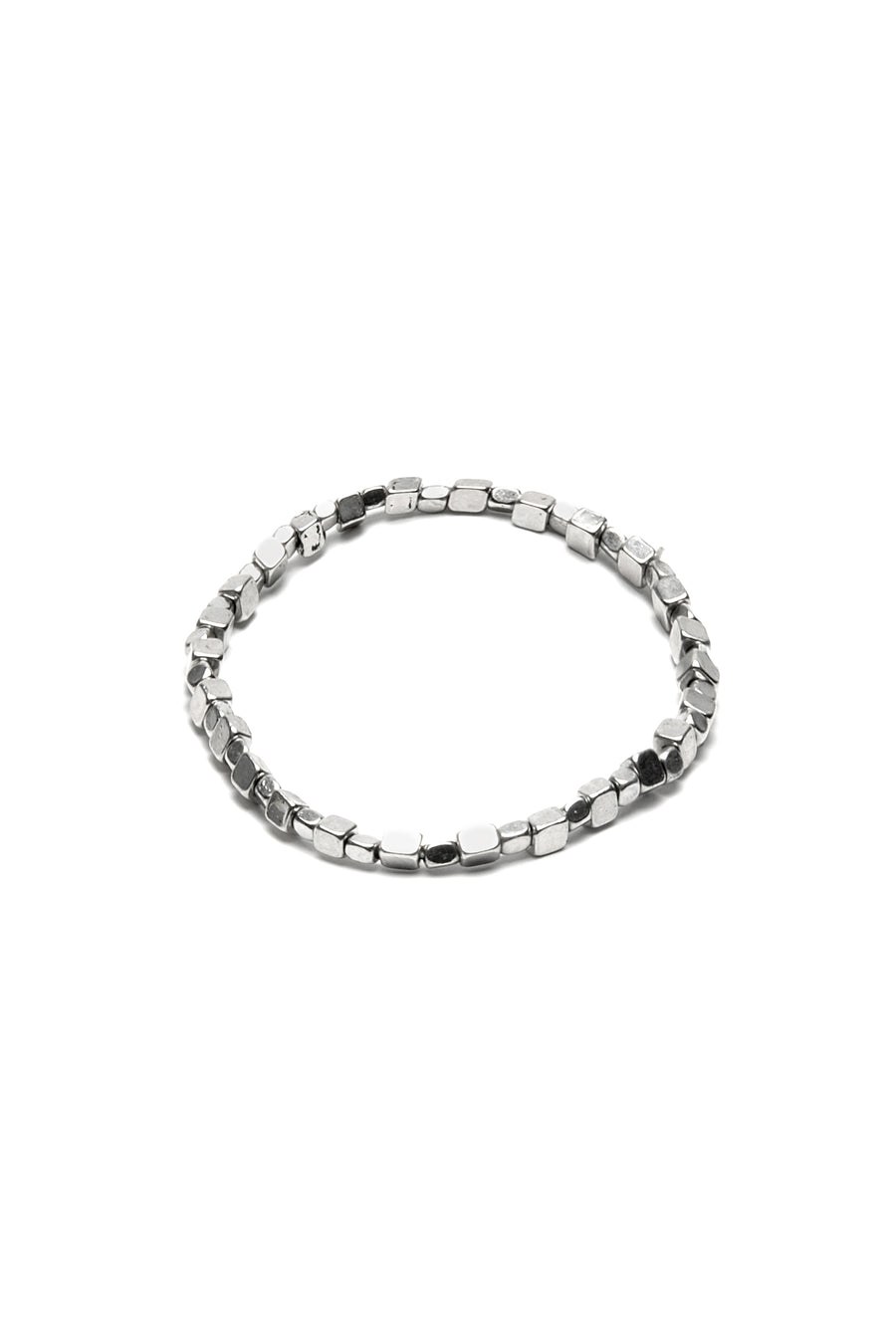 Bracciale cubi — Argento