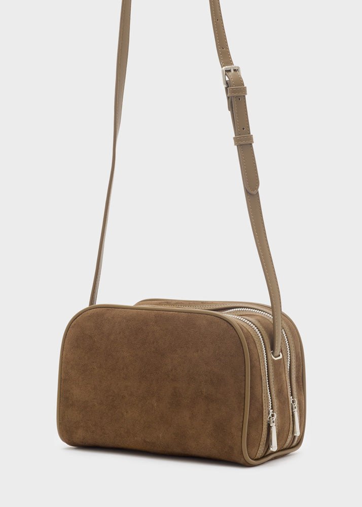 Borsa taco zip — Marrone, foto 2