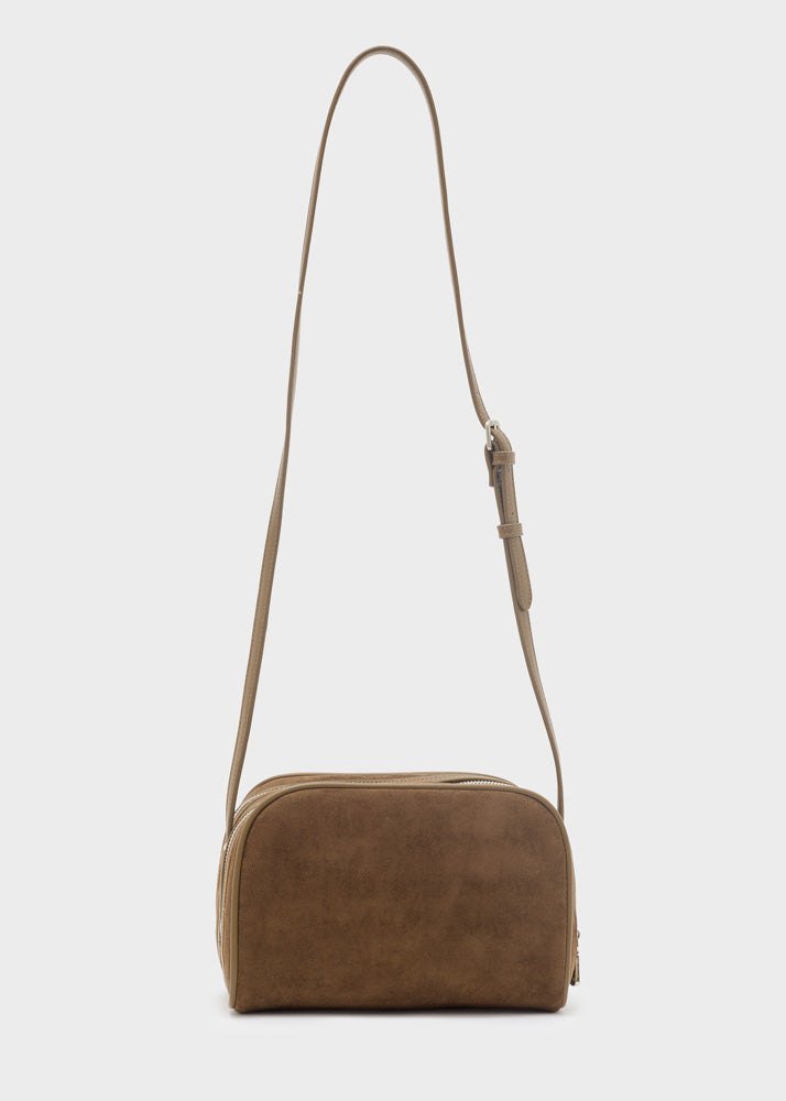 Borsa taco zip — Marrone, foto 4