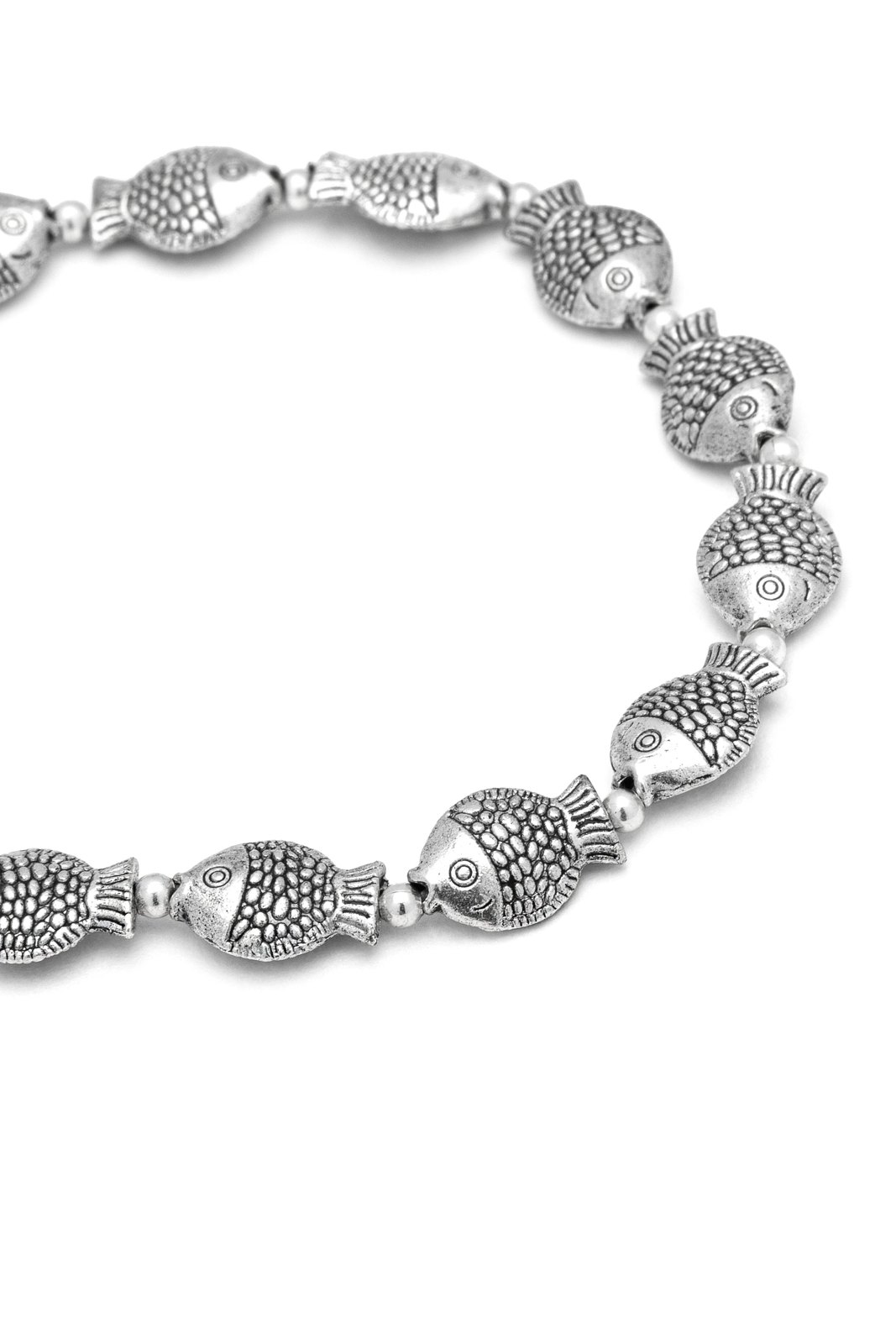 Bracciale pesci — Argento, foto 2