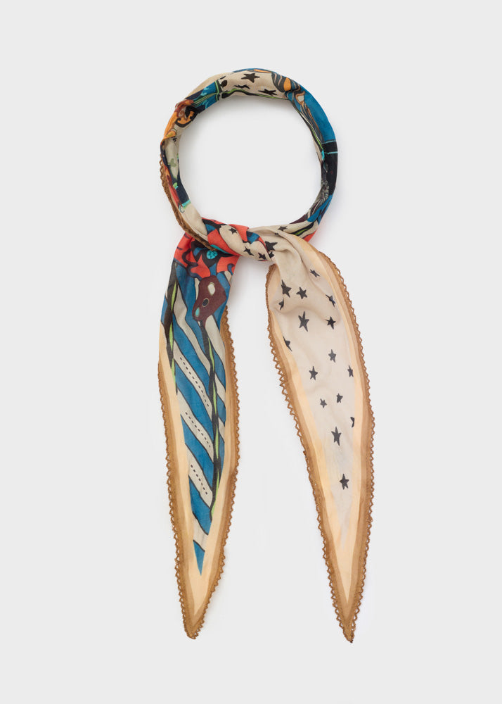 Foulard — Beige, foto 3
