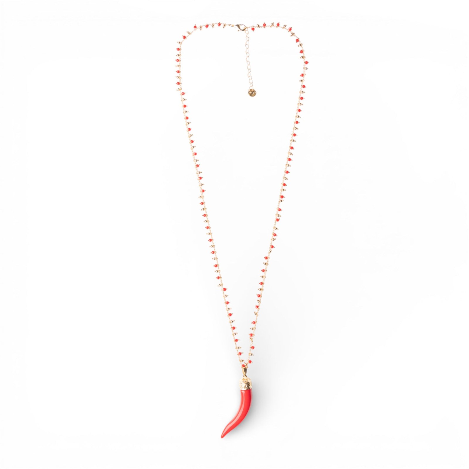 Collana cornetto — Rosso