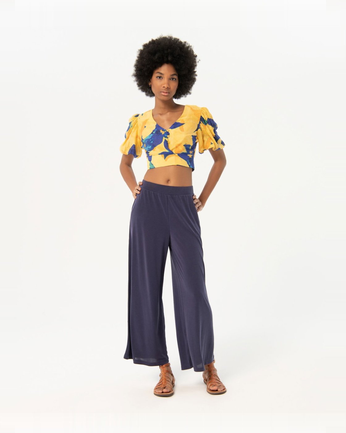 Pantaloni larghi — Bordoux