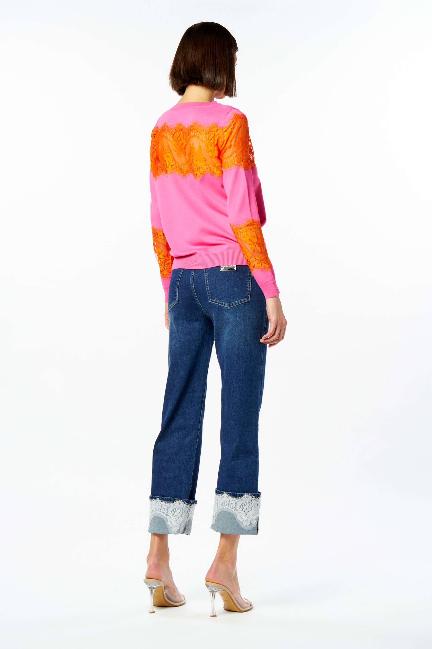 Maglia pzzo — Azzurro, foto 2