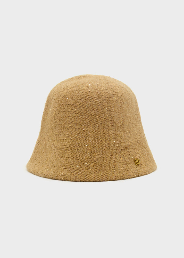 Cappello a cuffia lurex