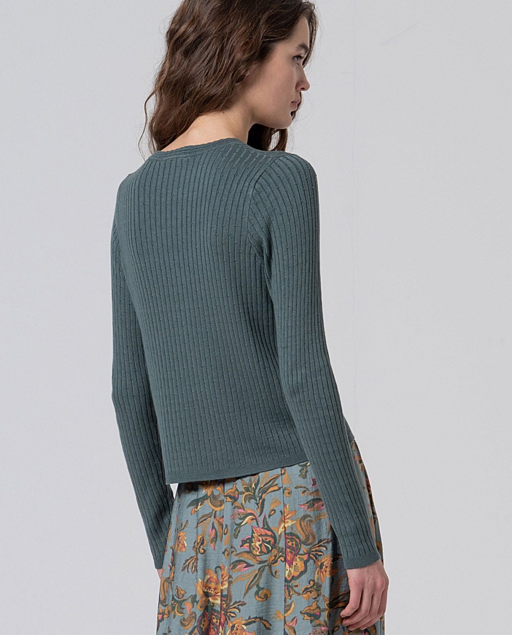 Giacca maglia — Rosa, foto 3