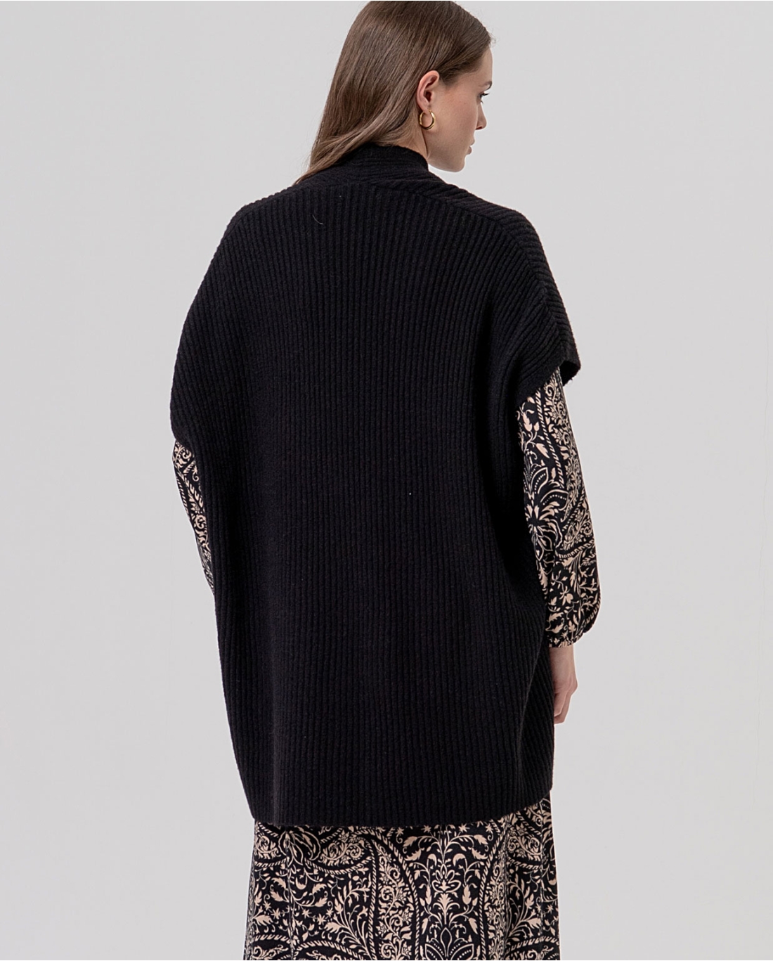 Poncho — Beige, foto 3